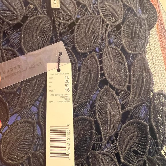 ELIE TAHARI COCKTAIL DRESS - Picture 1 of 3